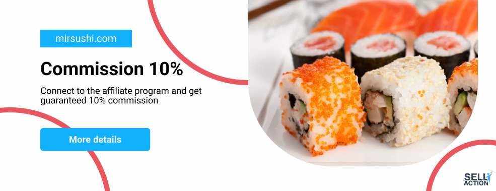 Mirsushi affiliate program SellAction